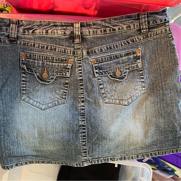 Venezia / Lane Bryant Size 16 Denim Skort EUC - Picture 8 of 8